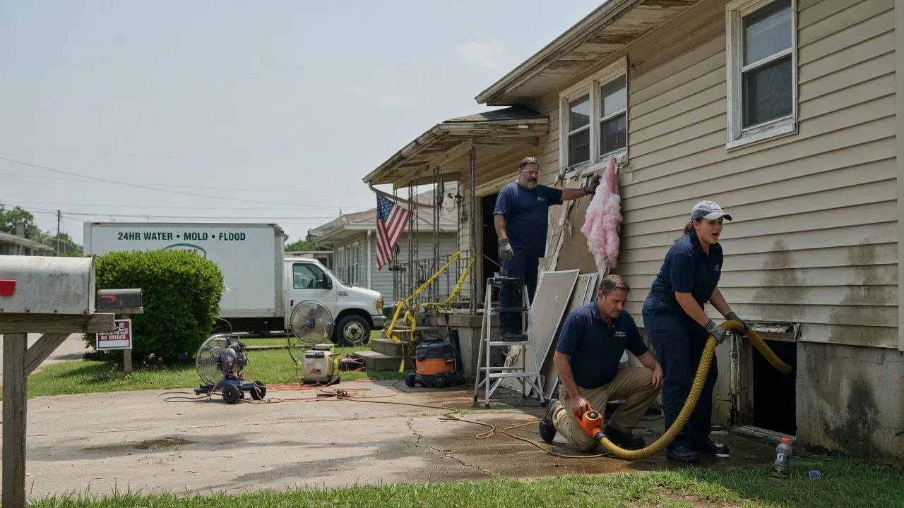 Water Damage Repair in Mcalisterville, PA near me